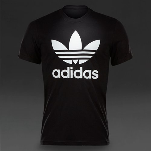 Adidas Originals Original Trefoil Tee Black for Men